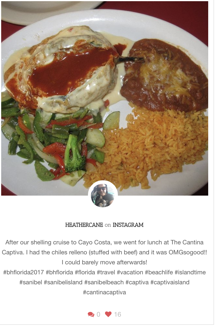 image of Captiva Island Restaurant Cantina Captiva - Chile Relleno