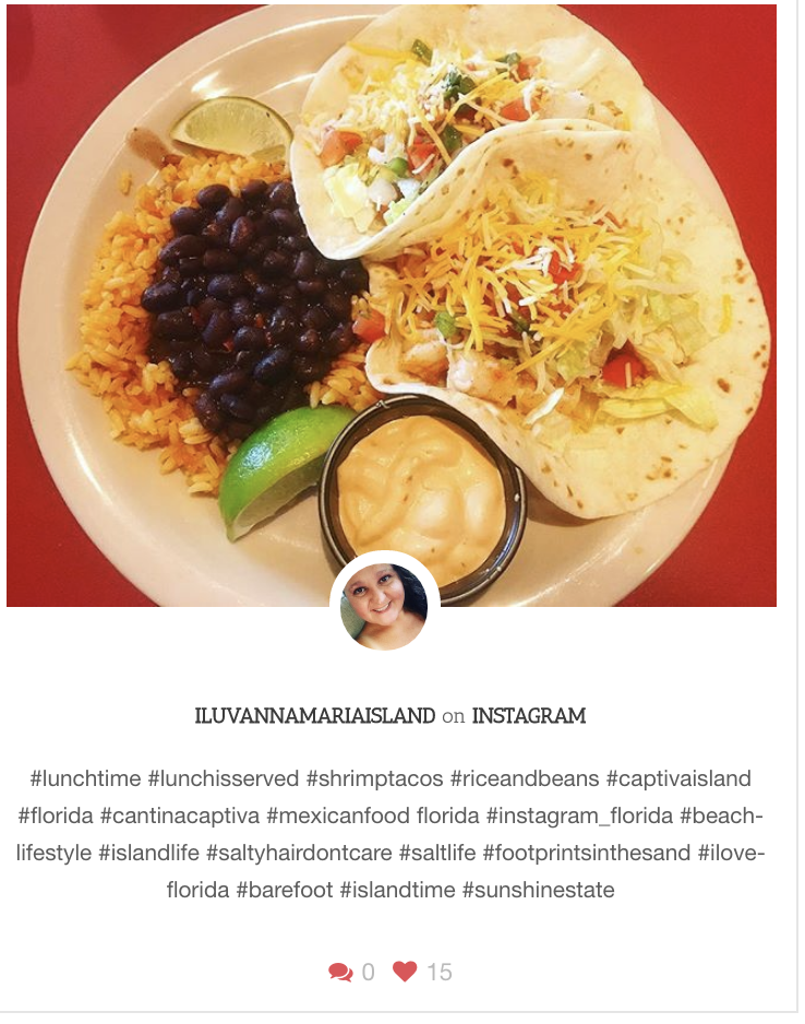 image of Captiva Island Restaurant Cantina Captiva - Shrimp Tacos